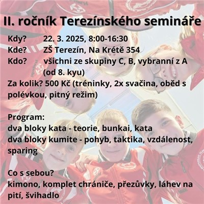 II. ročník Terezínského semináře